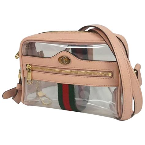 gucci 'ophidia' shoulder bag women|Gucci ophidia transparent bag.